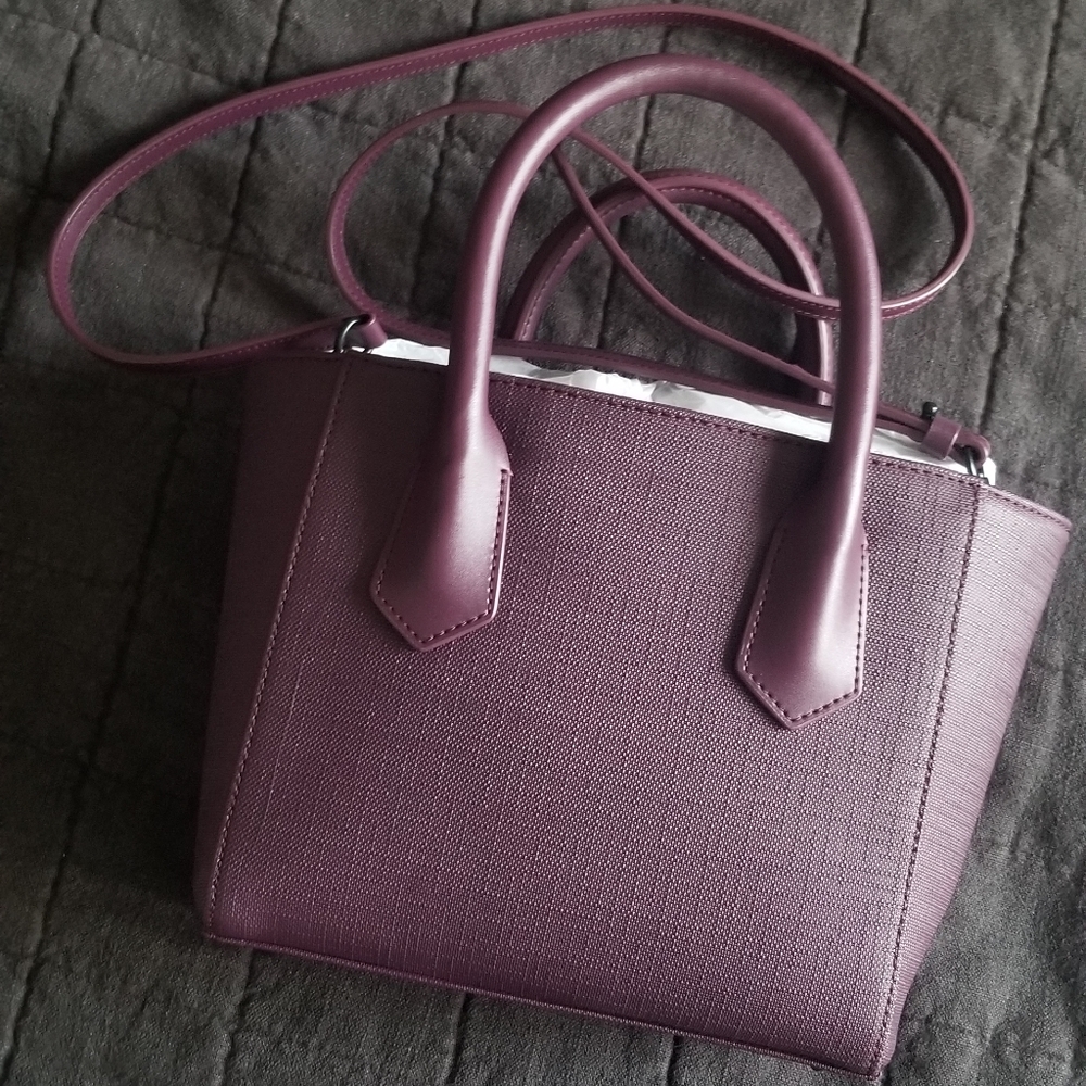 DAGNE DOVER Petite Signature Tote in Eclipse